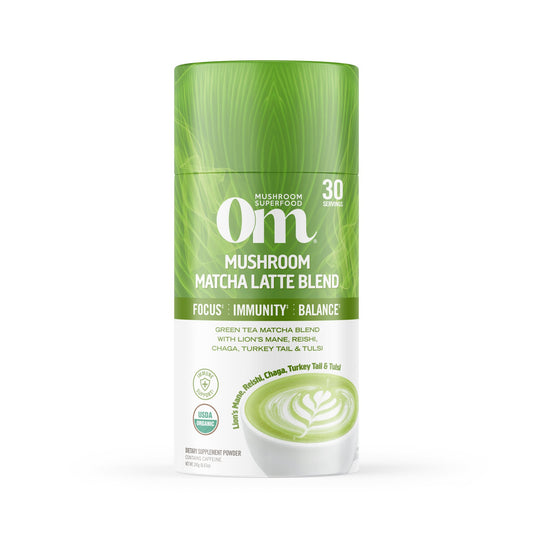 Mushroom Matcha Latte Blend, Drink Mix, Organic
