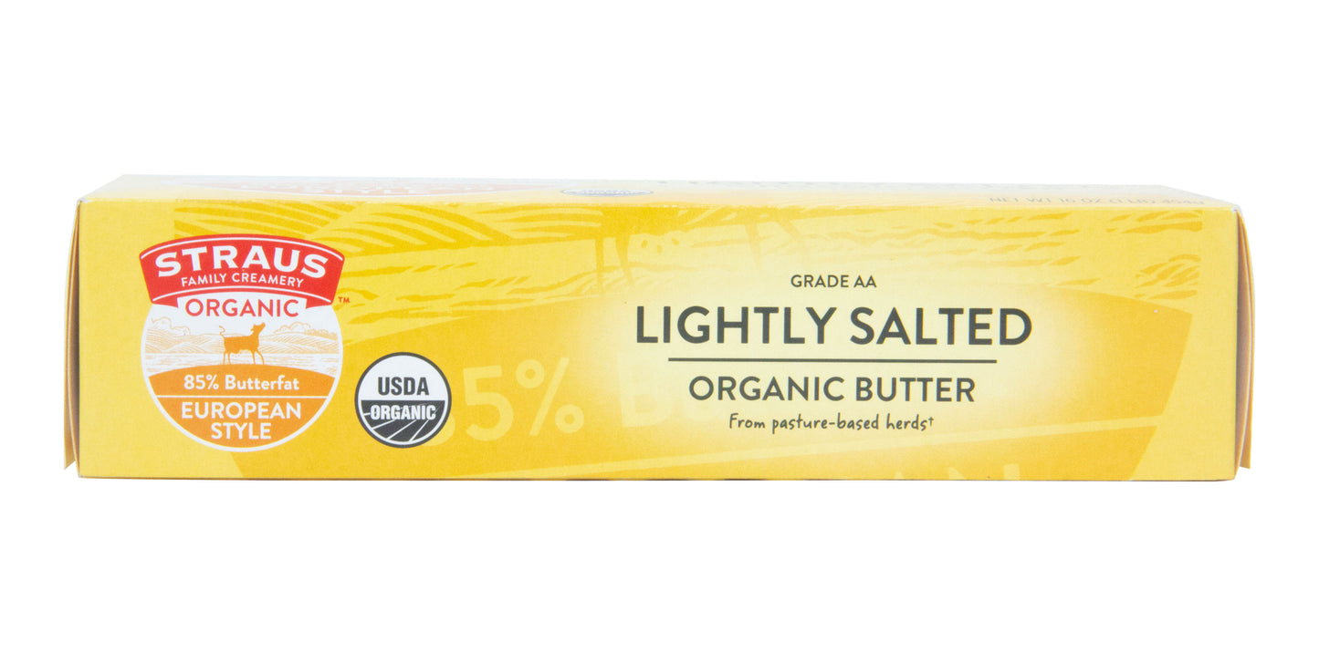 European Style Butter, Salted, Organic