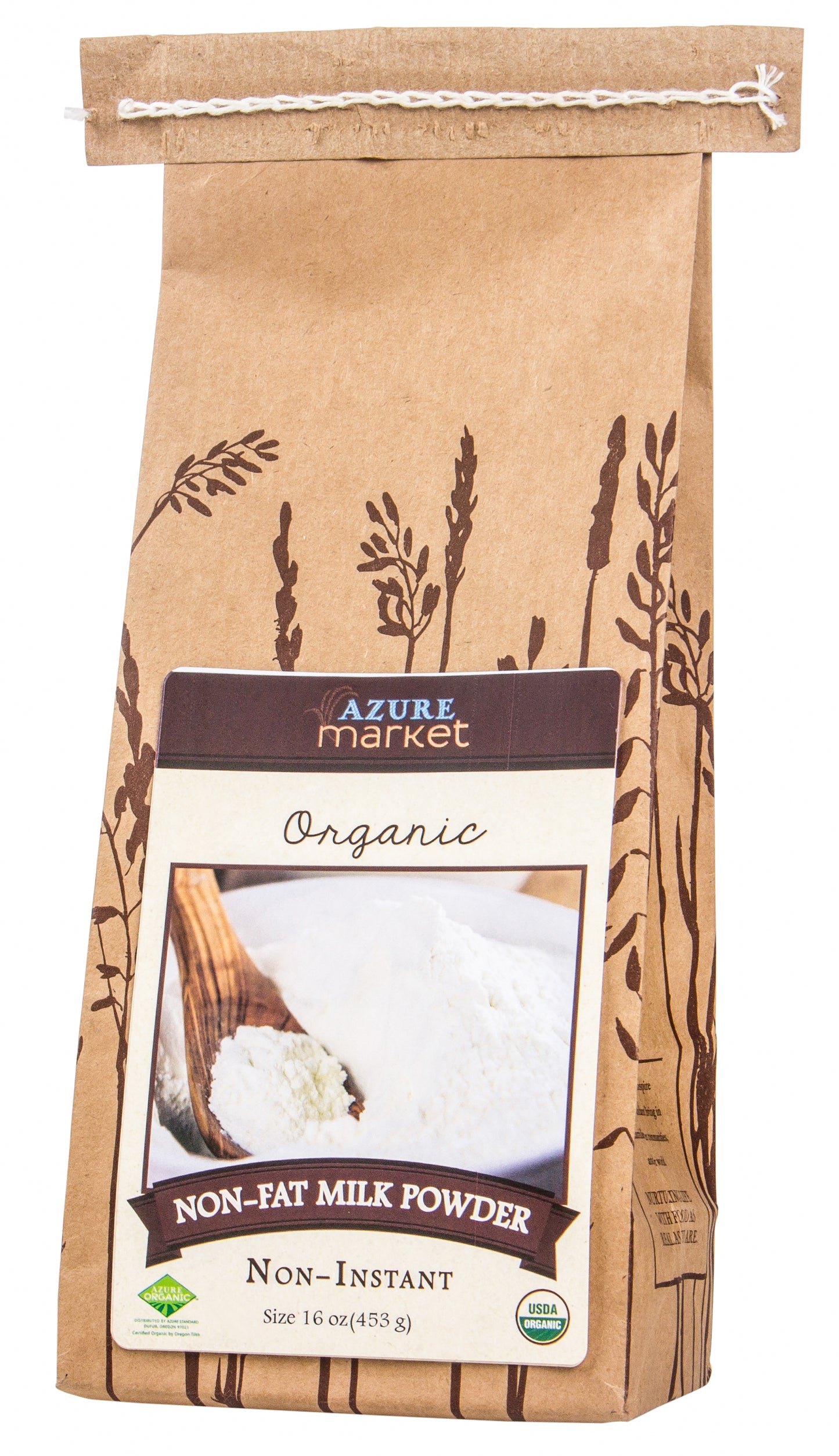 Milk Powder, Non-Instant, Non-Fat, Organic
