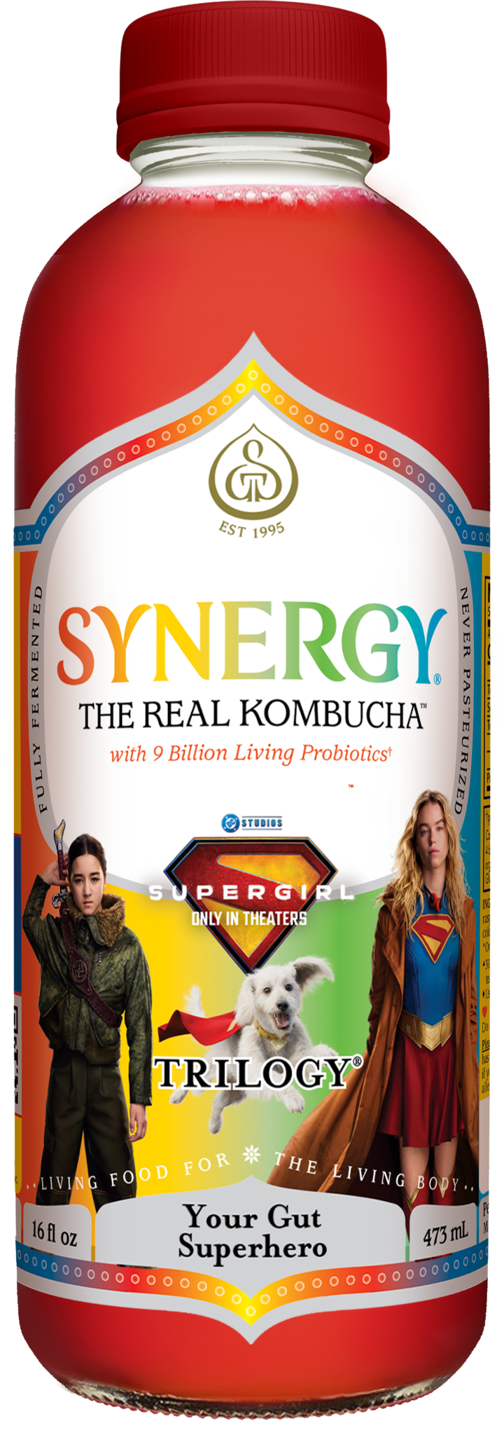 SYNERGY, Kombucha Raw, Trilogy