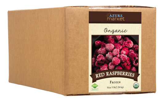 *Red Raspberries, Frozen, Organic