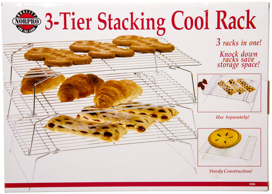 3 Tier Stacking Cooling Rack