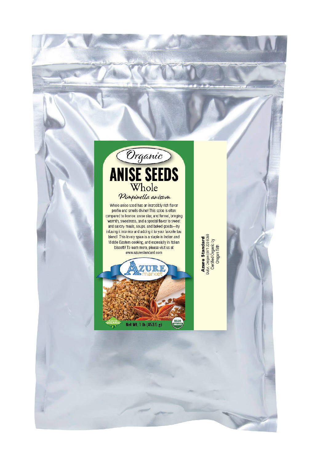 Anise Seeds, Whole, Organic
