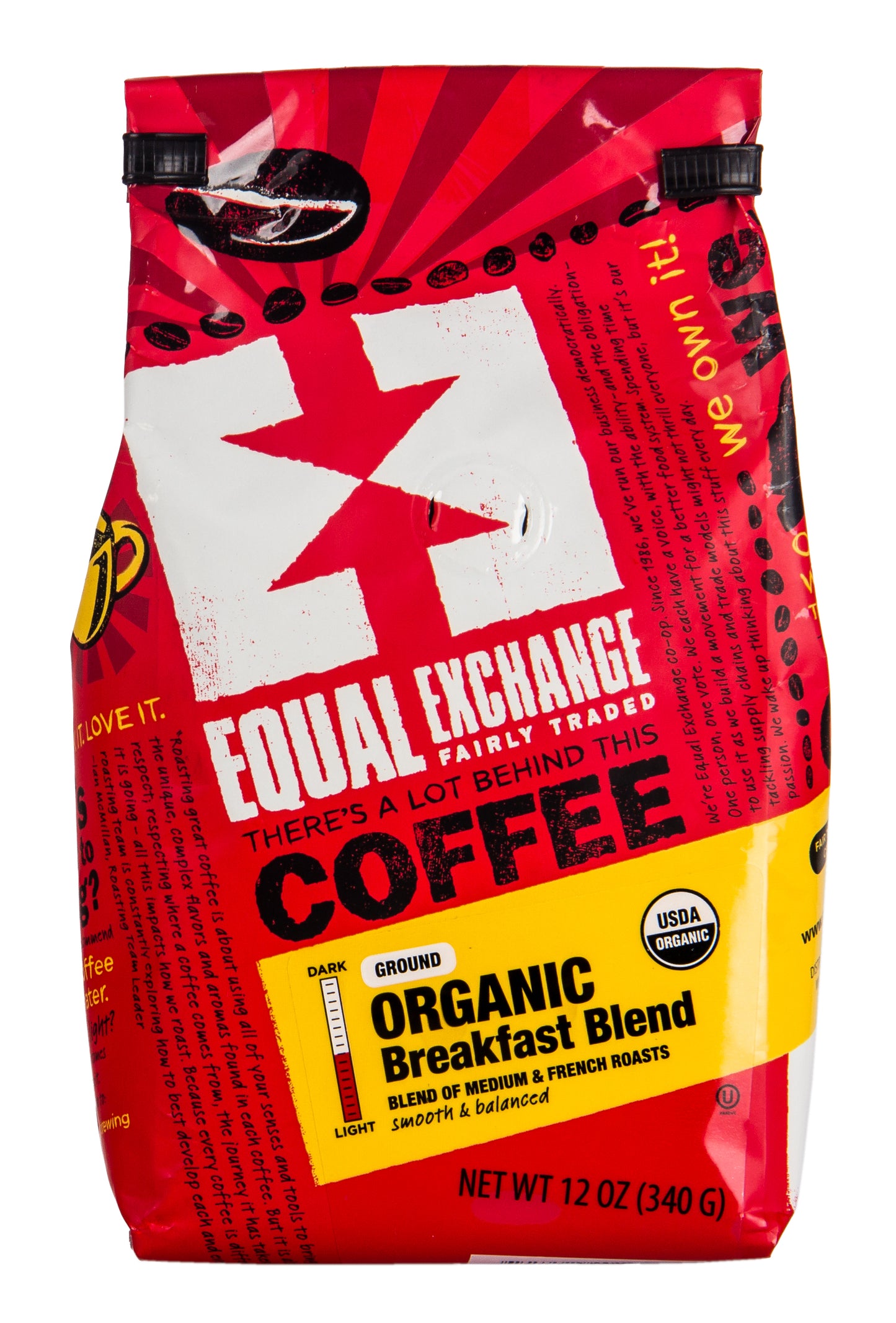 Coffee, Ground, Breakfast Blend, Organic