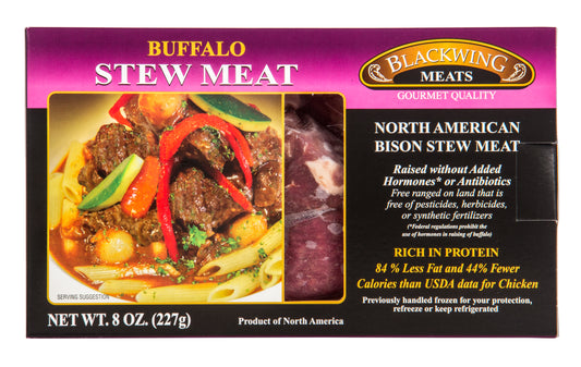 Buffalo Stew Meat, Frozen
