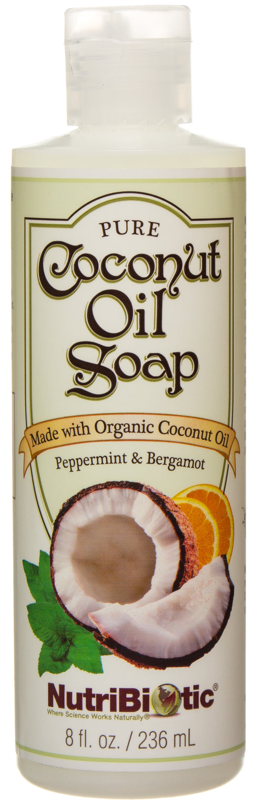 Pure Coconut Oil Soap, Peppermint & Bergamot