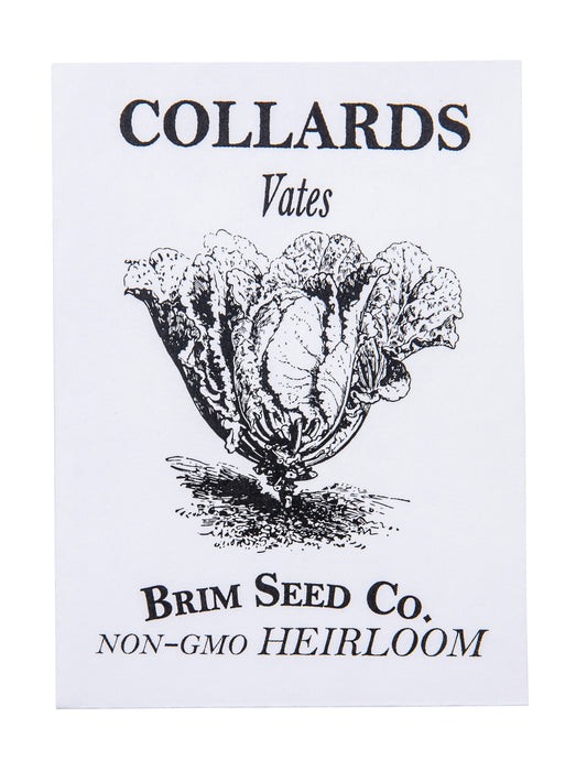 Collards, Vates Heirloom Seed