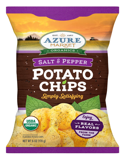 *Potato Chips, Salt & Pepper, Organic