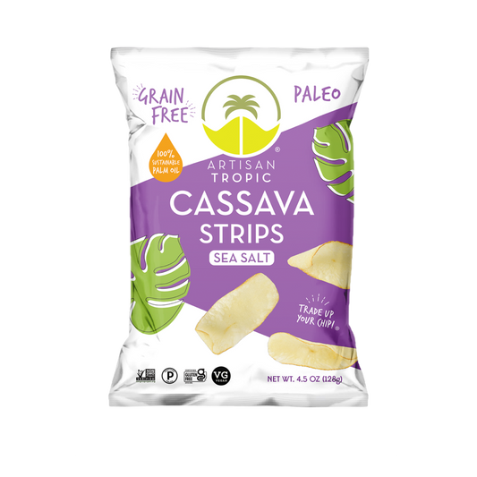 Cassava Chip Strips, Sea Salt