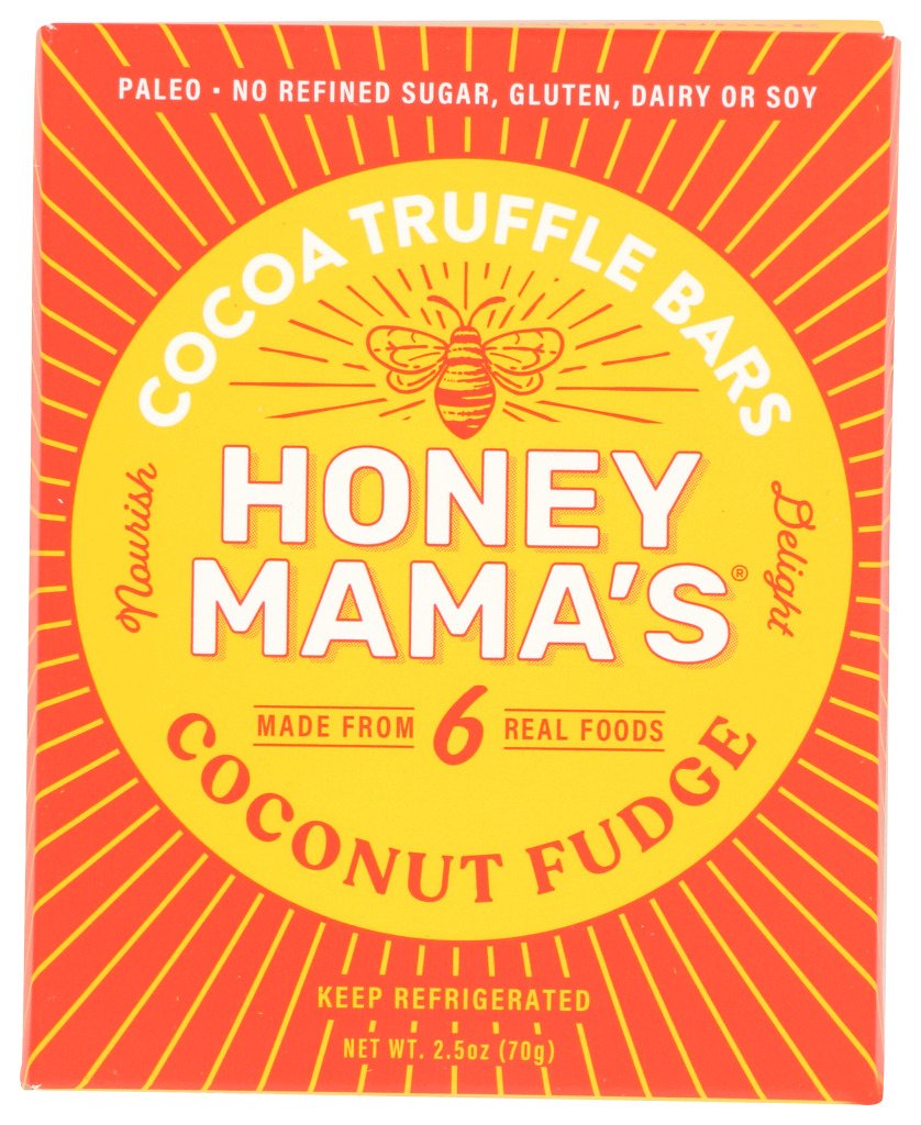 Cocoa Truffle Bar, Coconut Fudge