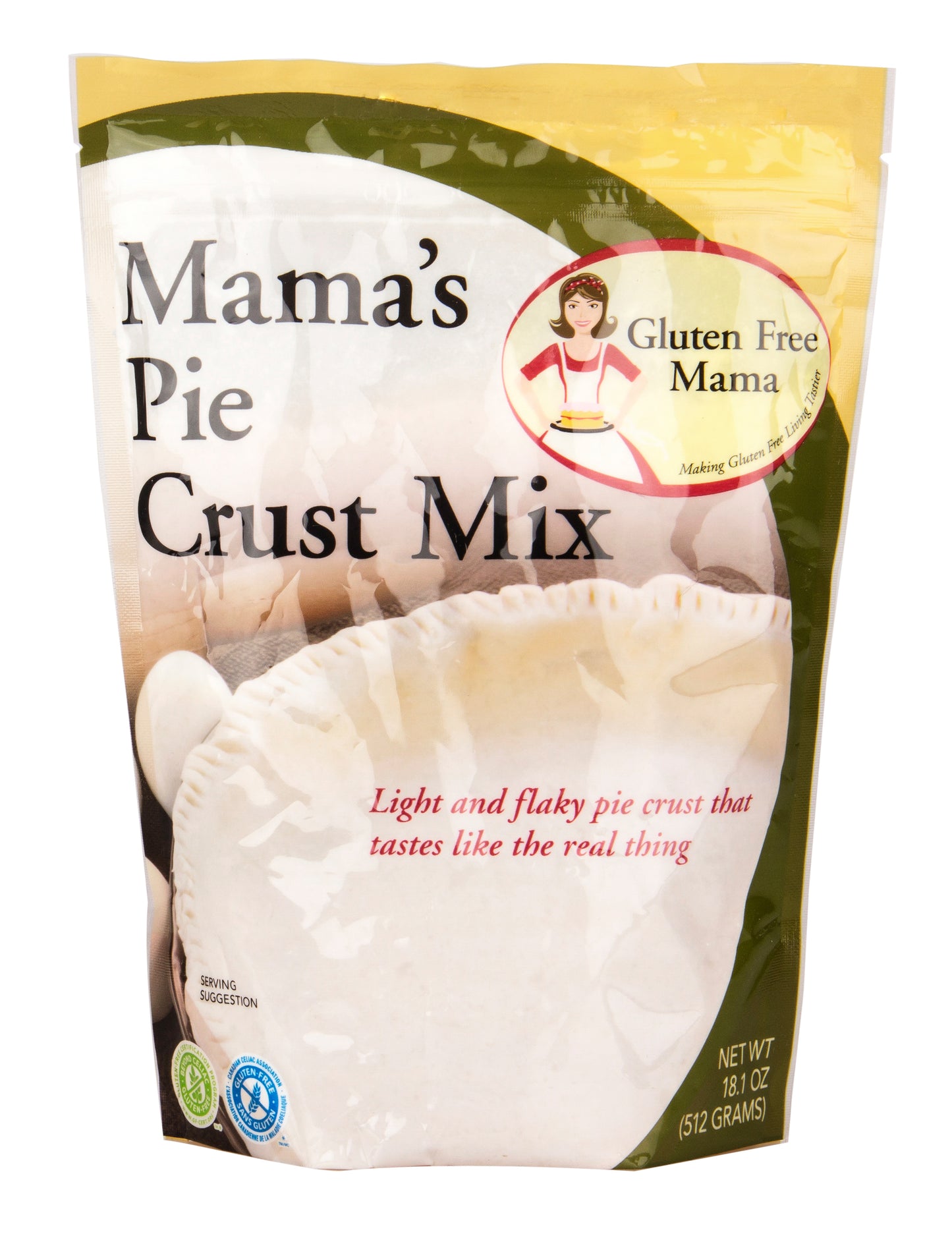 Mama's Pie Crust, Gluten Free
