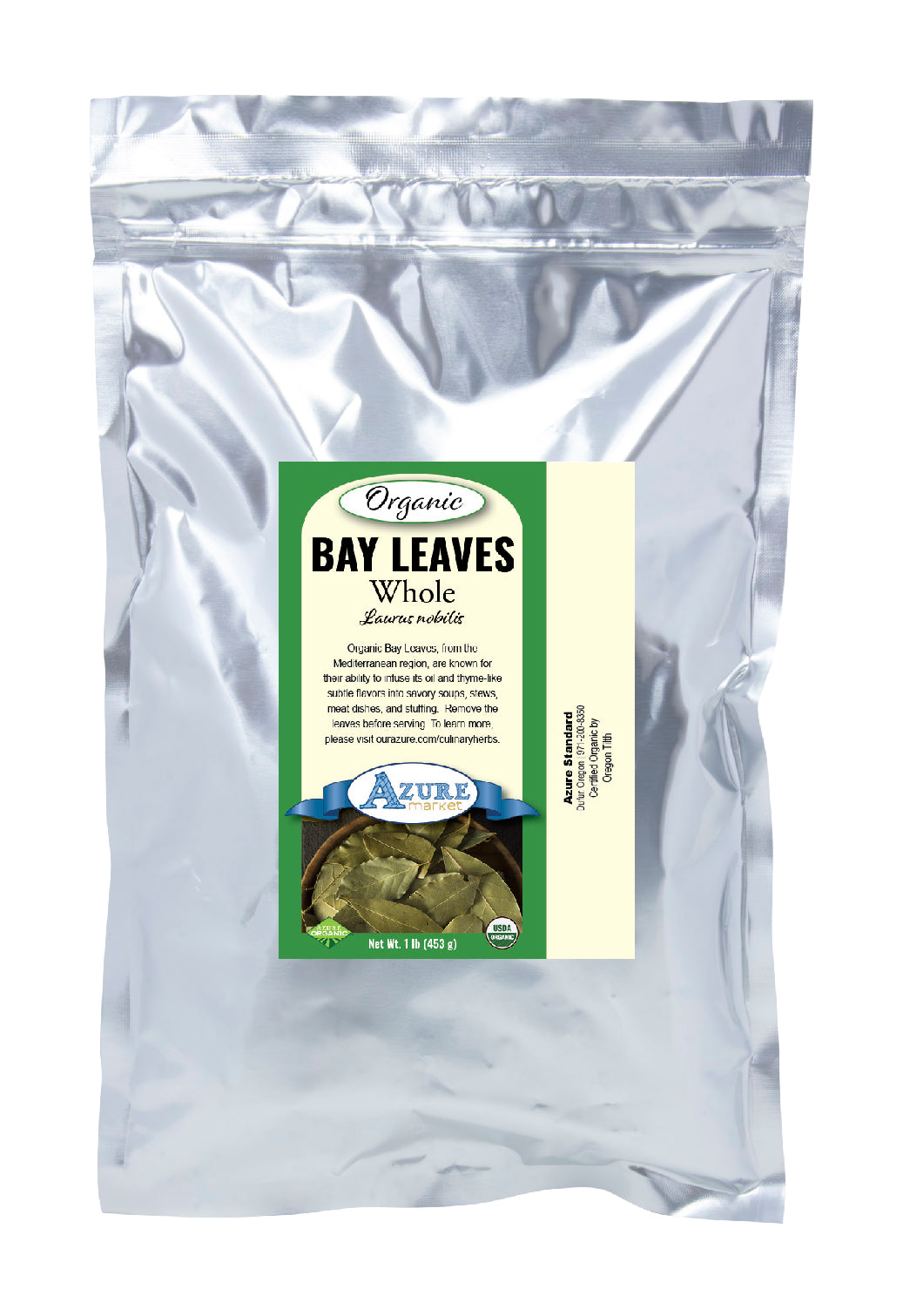 Bay Leaves, Whole, Organic
