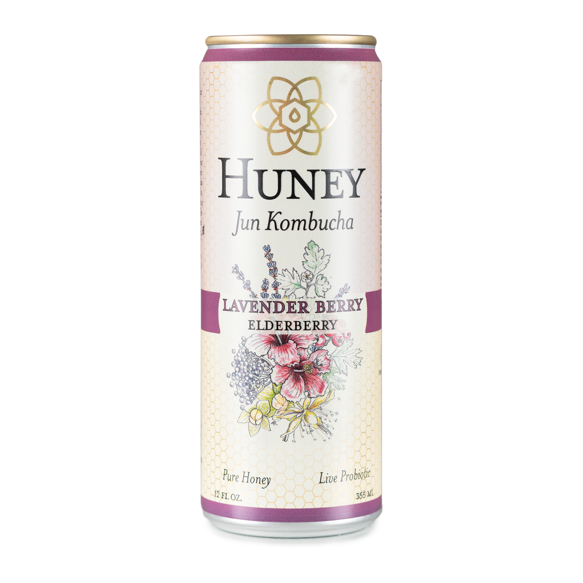 Jun Kombucha, Lavender Berry