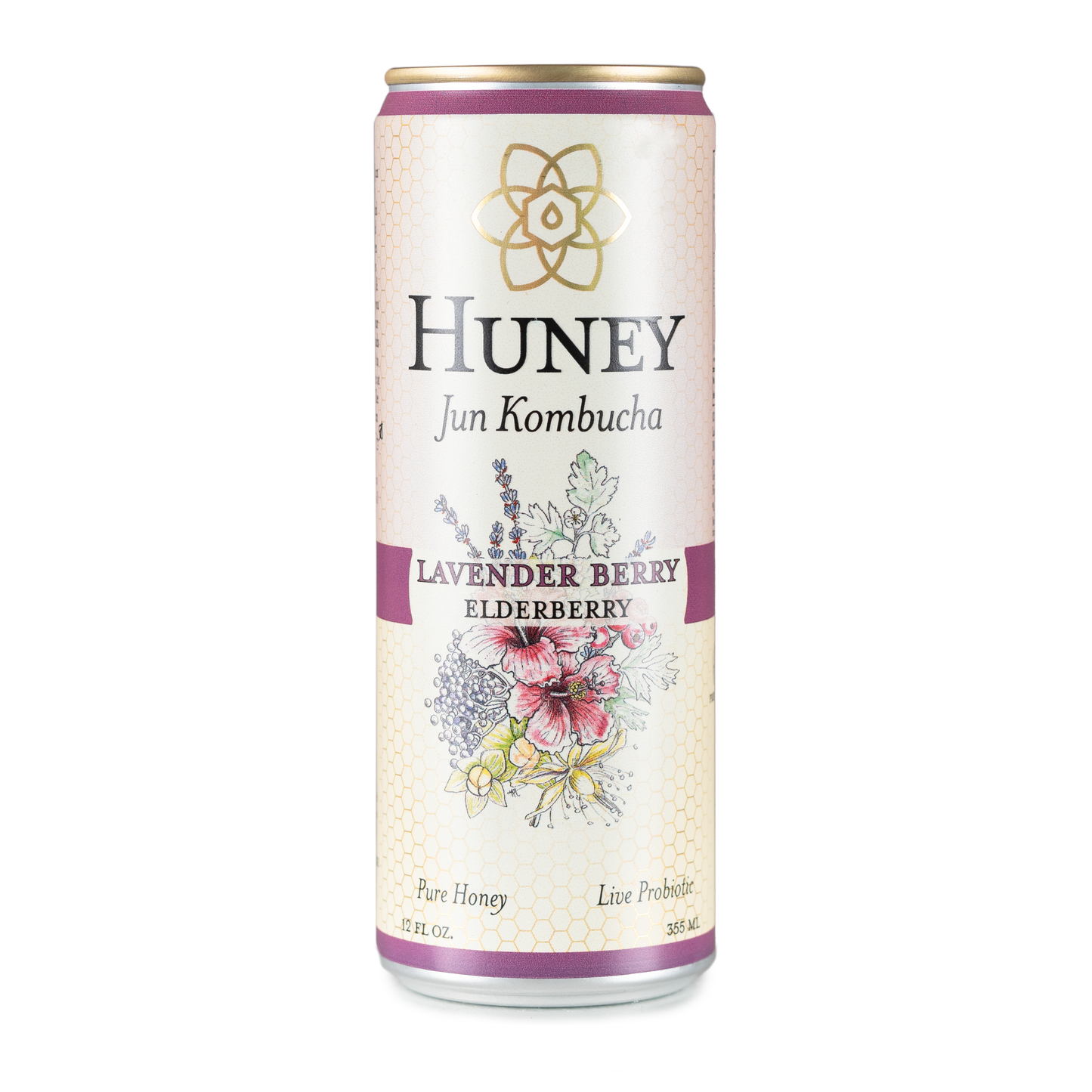 Jun Kombucha, Lavender Berry