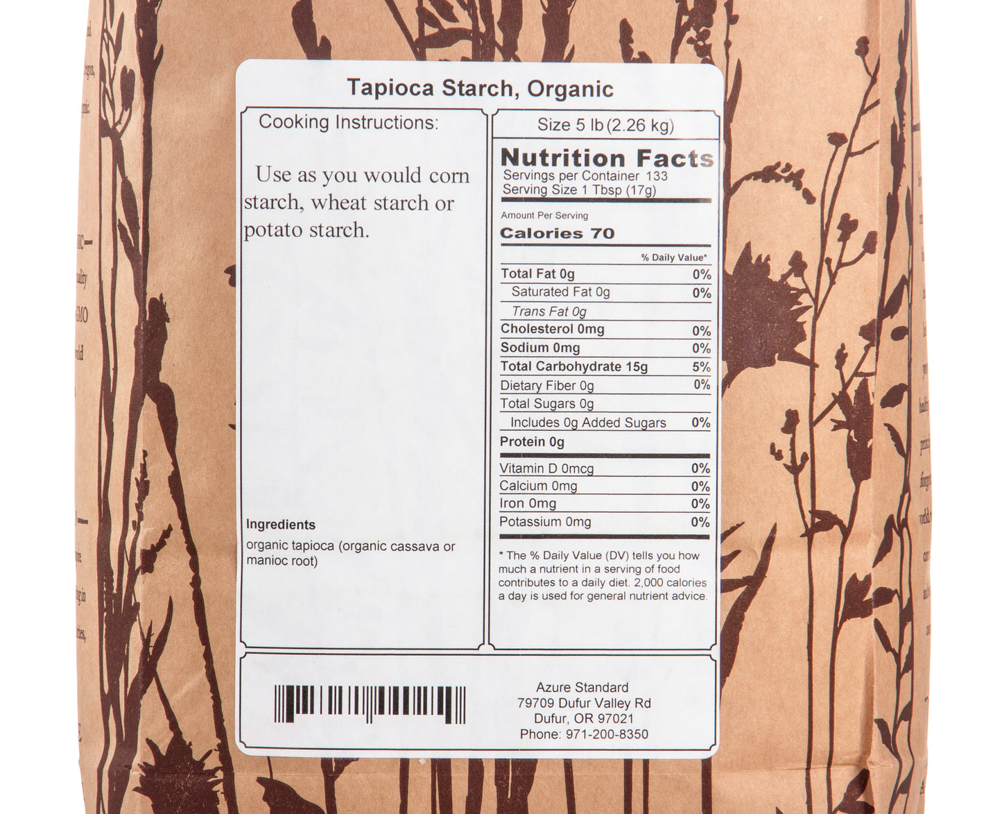 Tapioca Starch, Organic