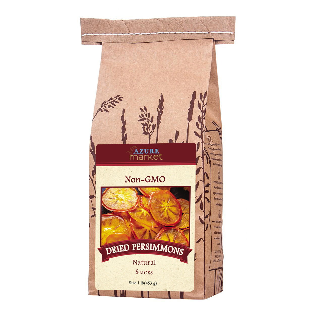 Persimmons Slices, Dried, Natural