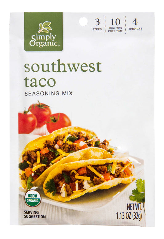 Southwest Taco Seasoning, Organic