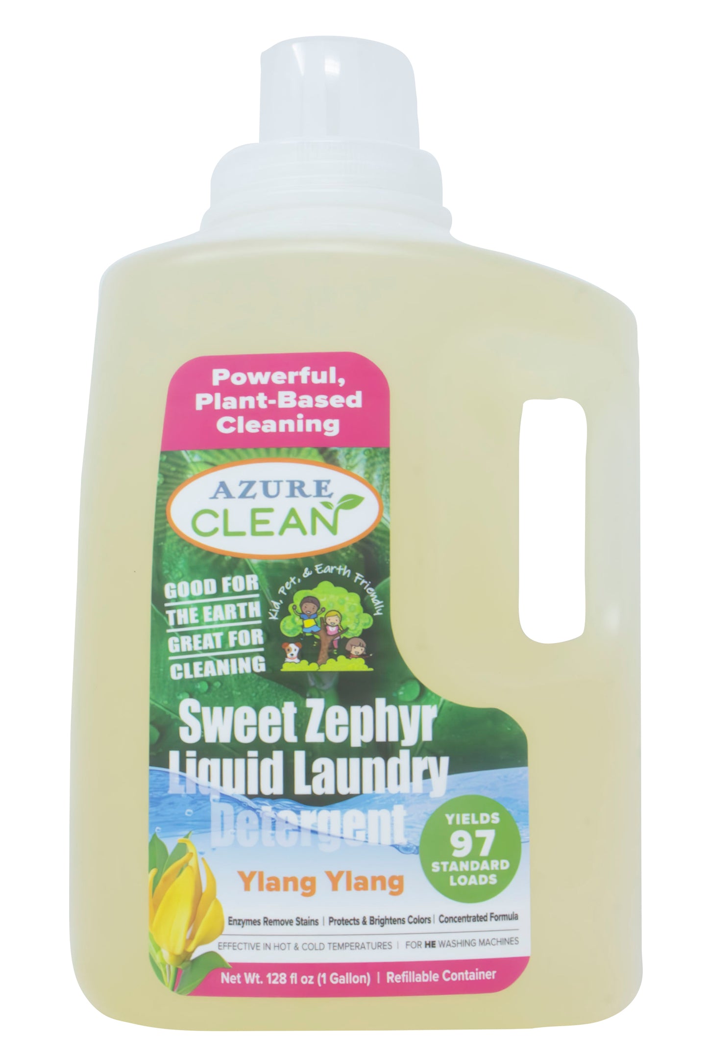 Sweet Zephyr Laundry Liquid (Hot & Cold), Ylang Ylang