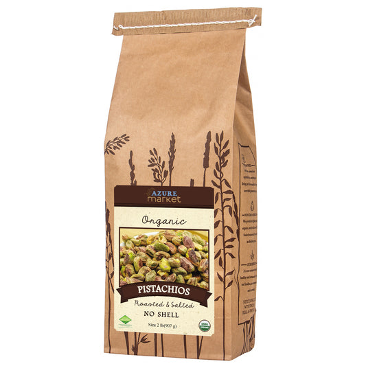 Pistachios Roasted & Salted No Shell, Organic