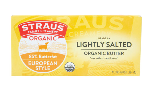 European Style Butter, Salted, Organic