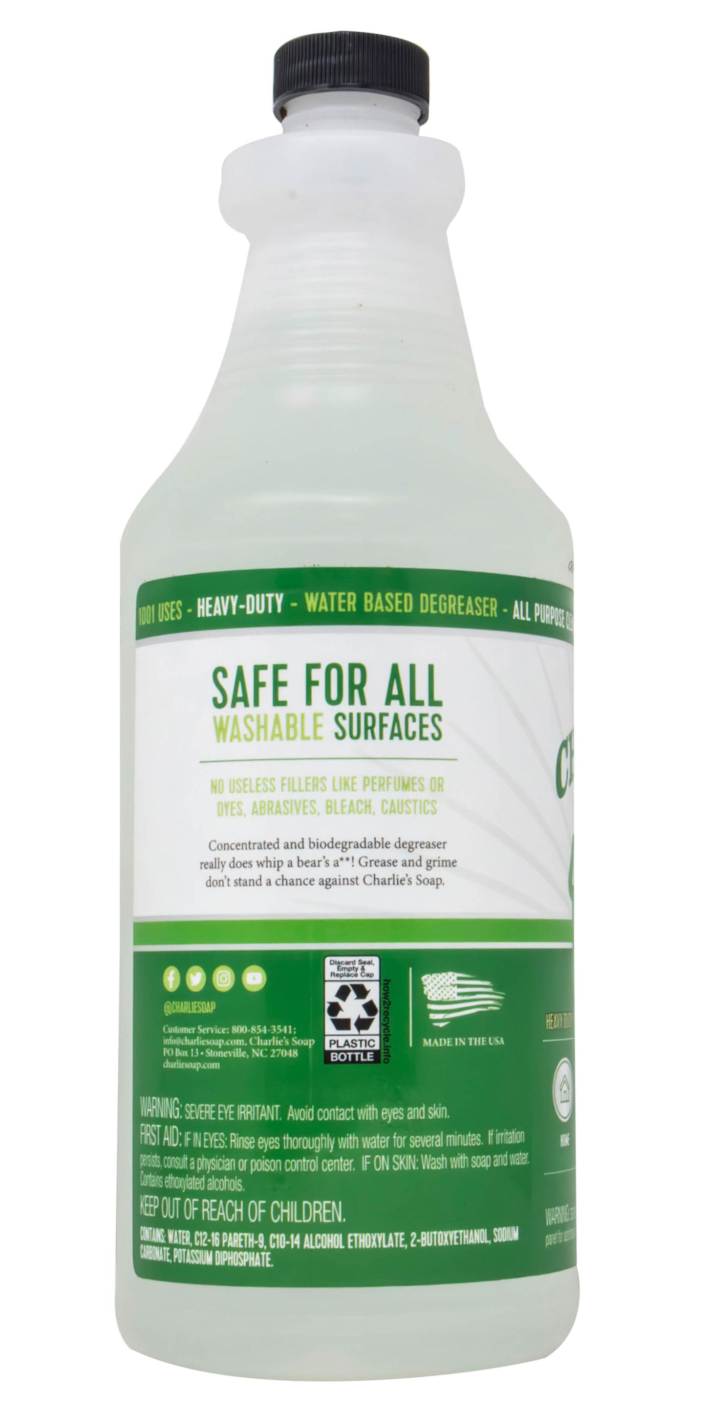 All Purpose Cleaner, Water-Based Degreaser, Heavy Duty