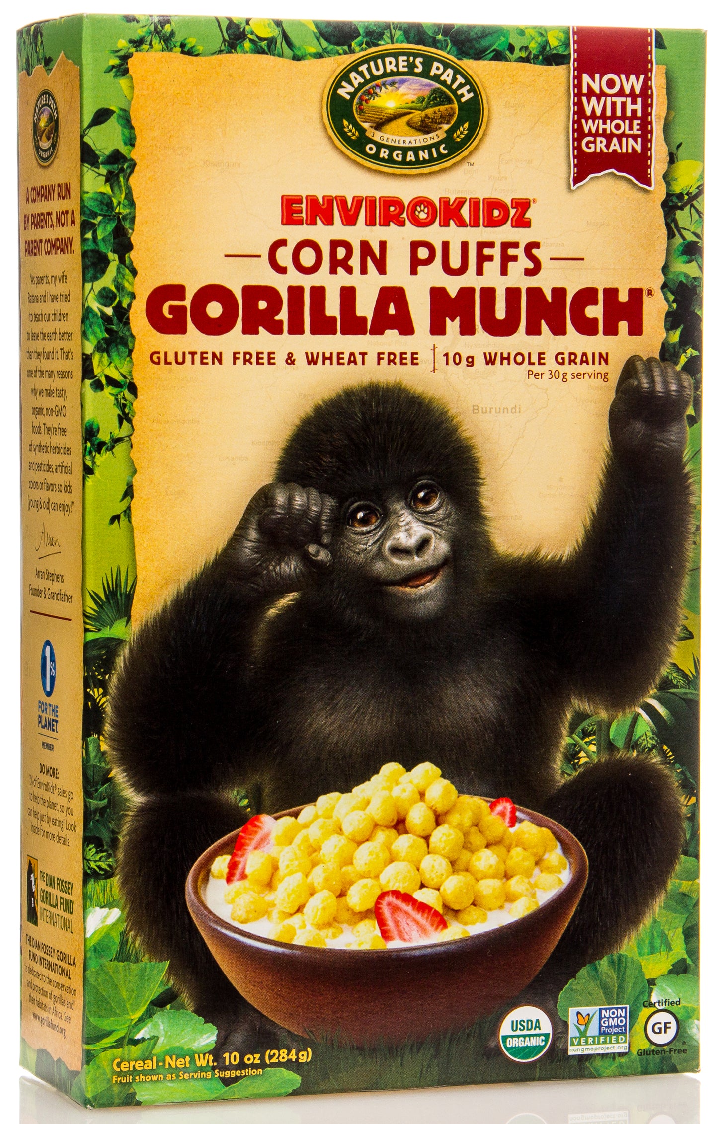 Gorilla Munch, Organic
