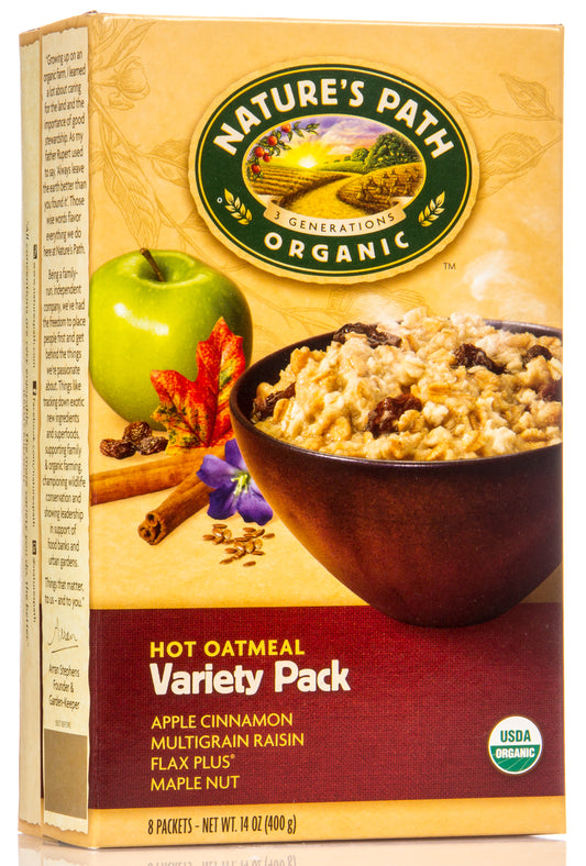 Instant Hot Cereal Variety Pack, Organic