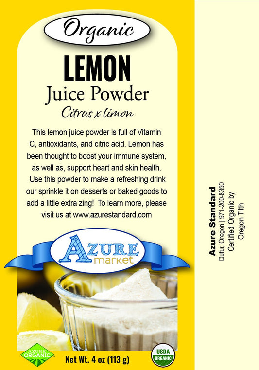 Lemon Juice Powder, Organic