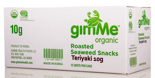 Teriyaki, Roasted Seaweed Snack, Organic