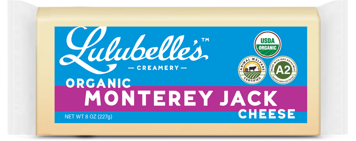 Monterey Jack Cheese, A2, Organic