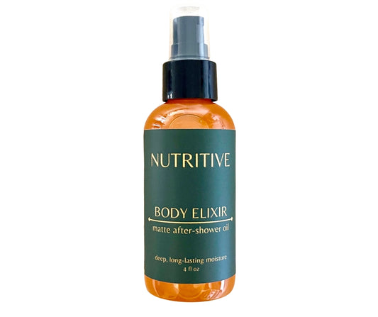 Body Elixir, Matte After-Shower Oil