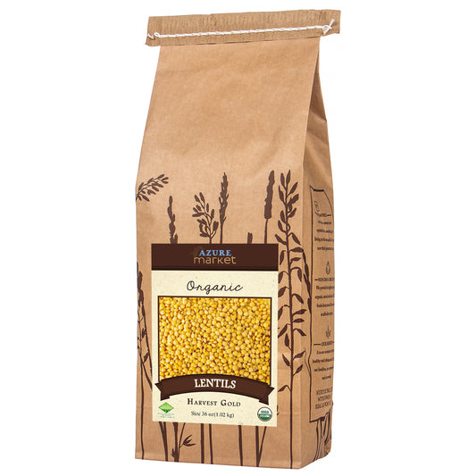 Lentils, Harvest Gold, Organic