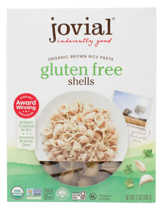 Pasta, Shells, Brown Rice, GF, Organic