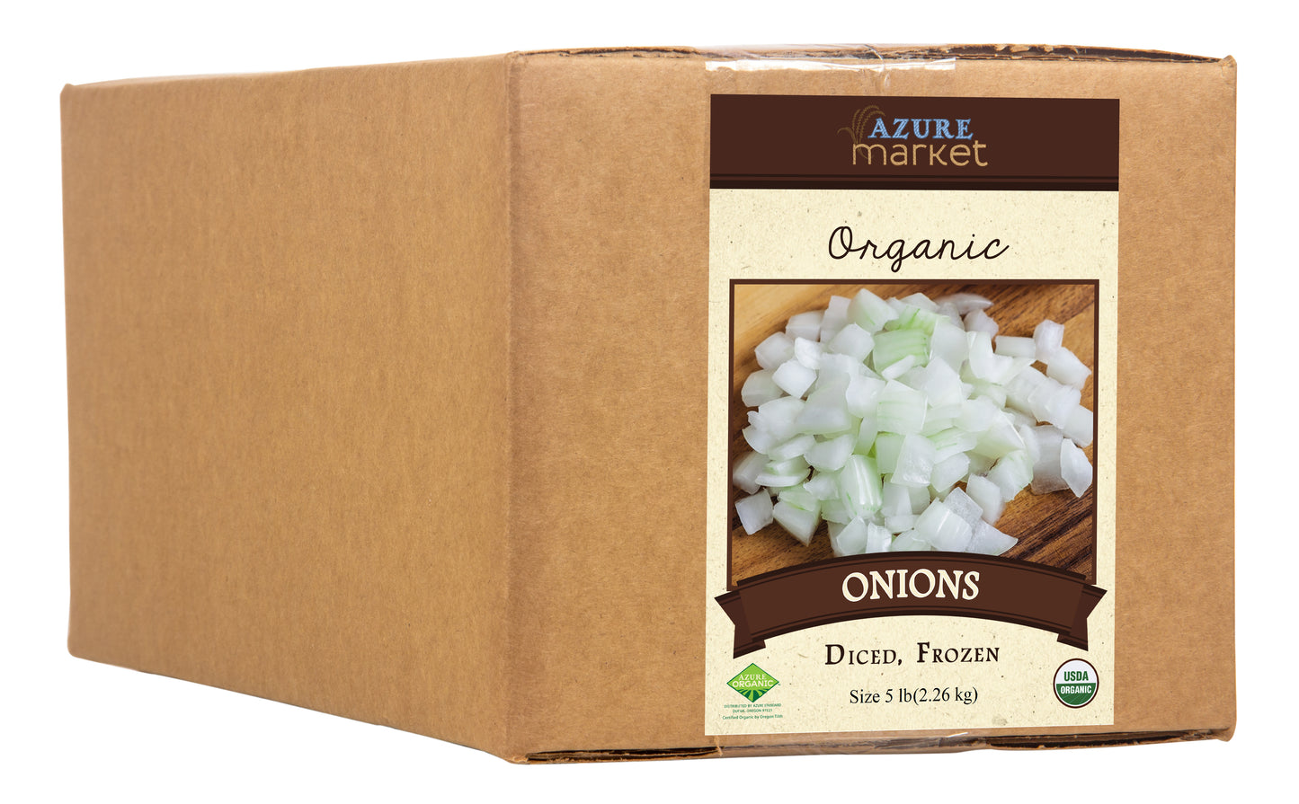 Onions, Diced, Frozen, Organic