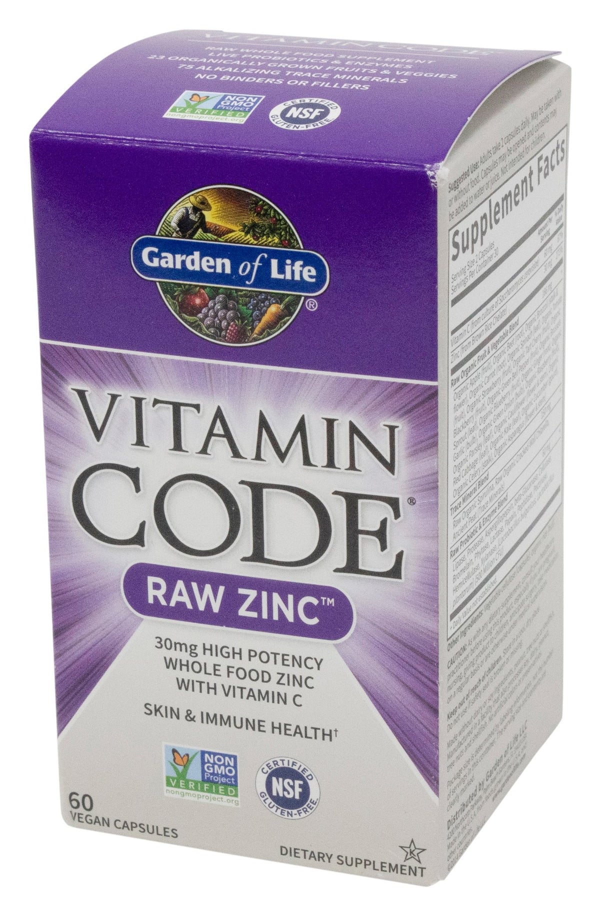 Vitamin Code Raw Zinc