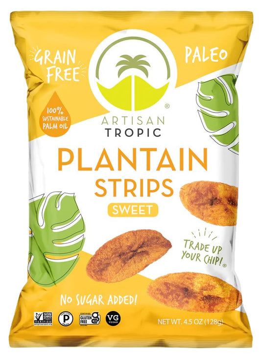 Plantain Chip Strips, Sweet
