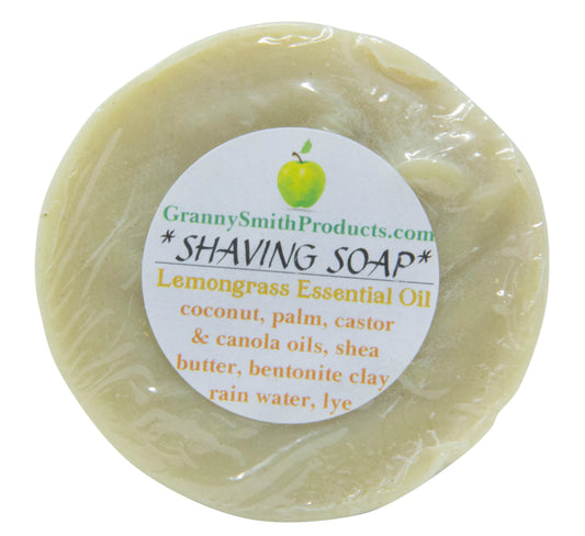 Shaving Soap, Lemongrass, All Natural