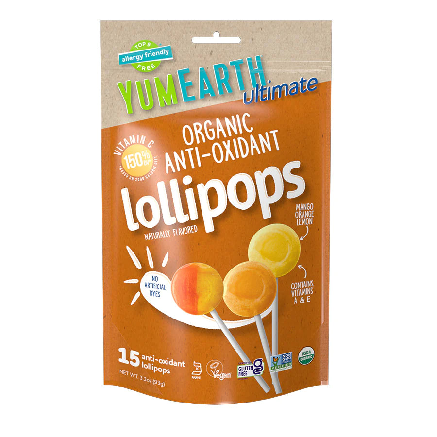 Ultimate Anti Oxidant Lollipops, Organic