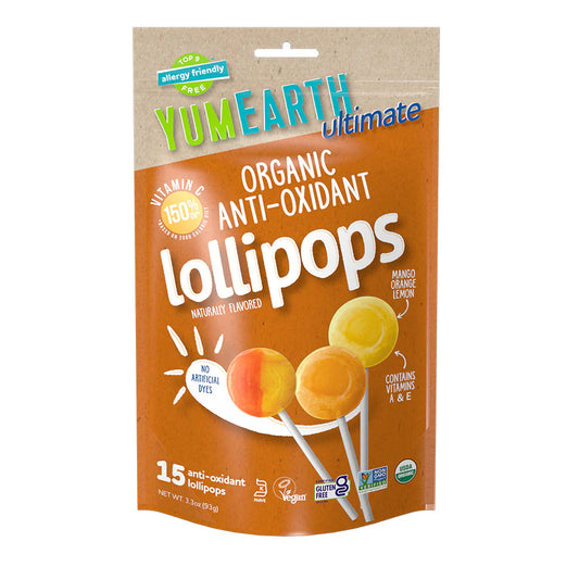 Ultimate Anti Oxidant Lollipops, Organic