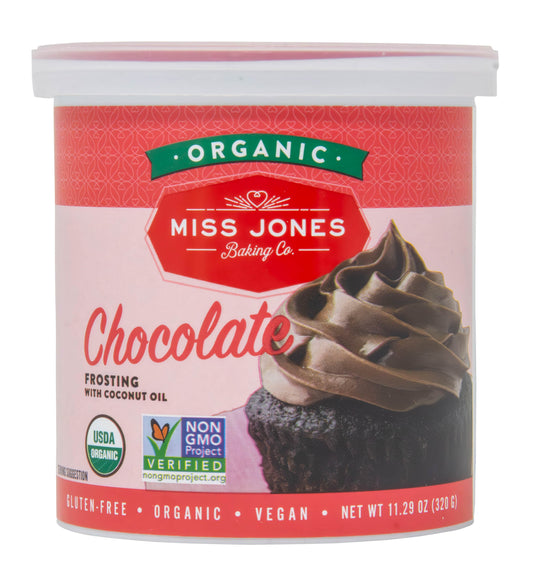 Frosting, Buttercream, Chocolate, Organic
