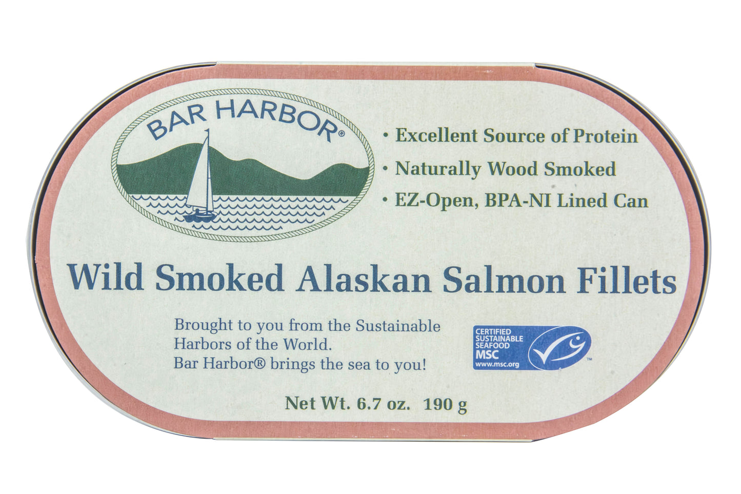 Wild Smoked Alaskan Salmon, Fillets