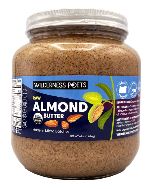 Almond Butter, Raw, Organic
