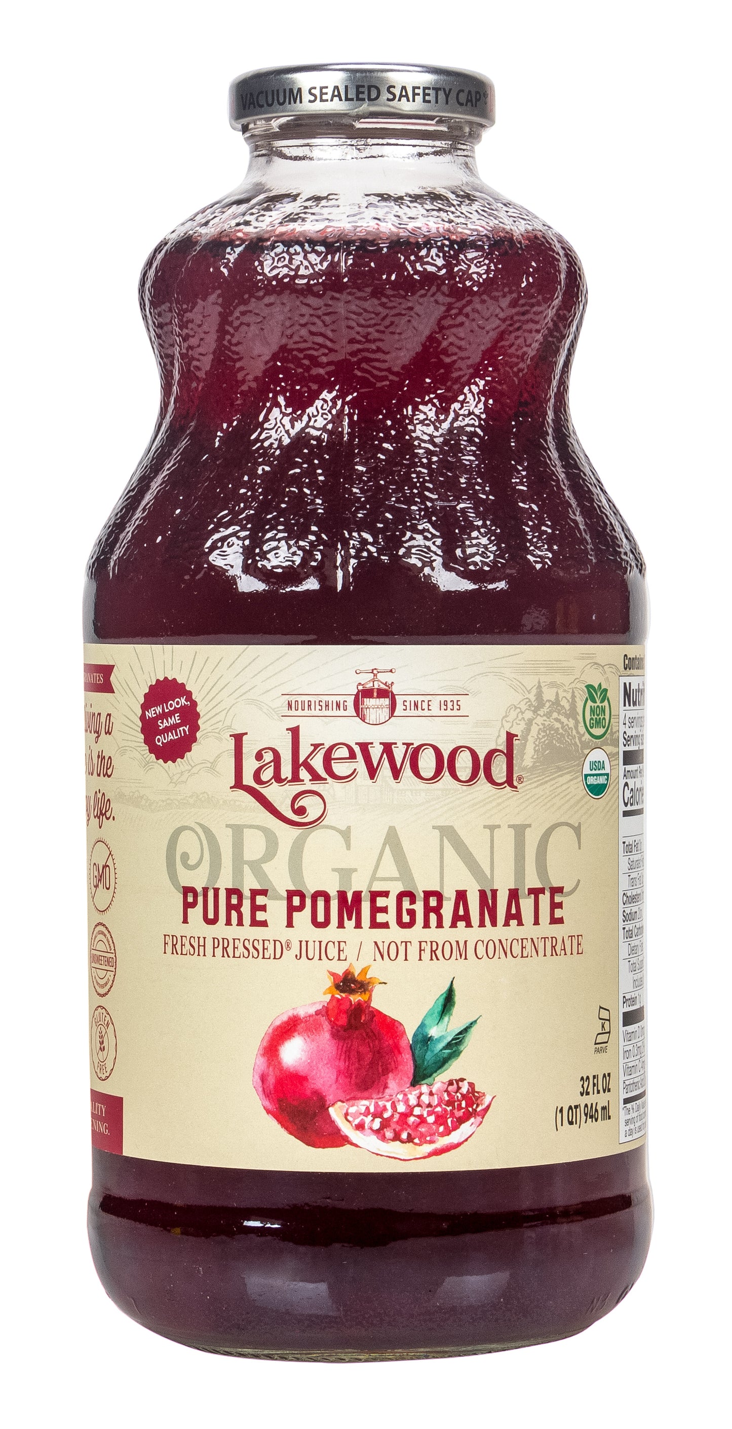 Pomegranate Juice, Pure, Organic