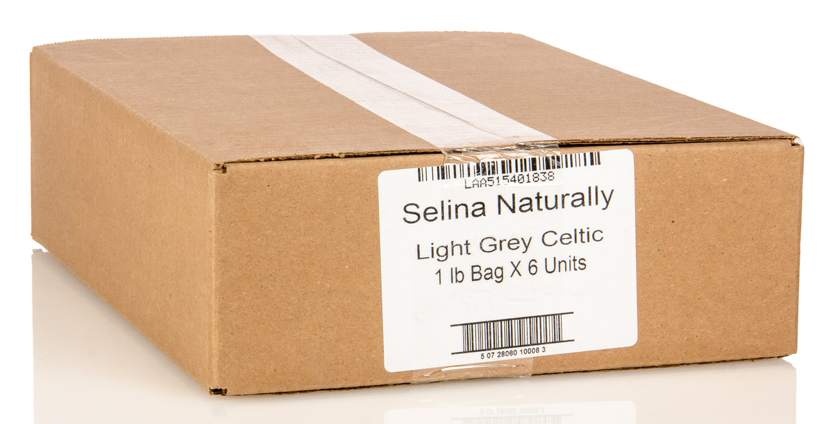 Celtic Sea Salt Crystals, Light Grey