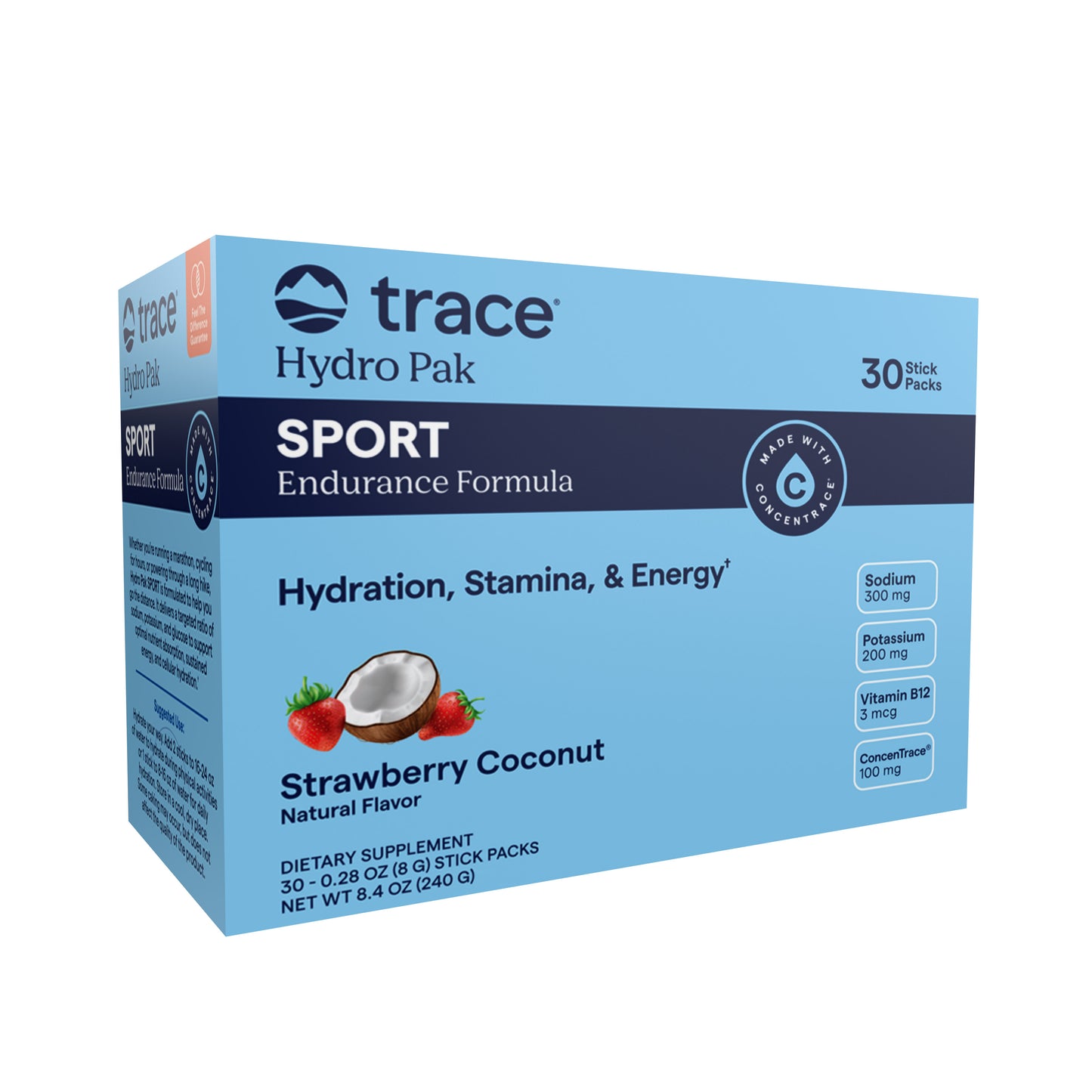 Hydro Pak SPORT Formula, Strawberry Coconut