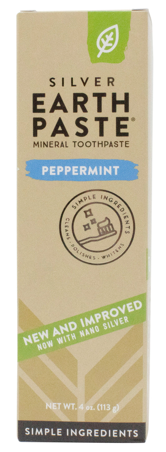 Toothpaste with Silver, Peppermint