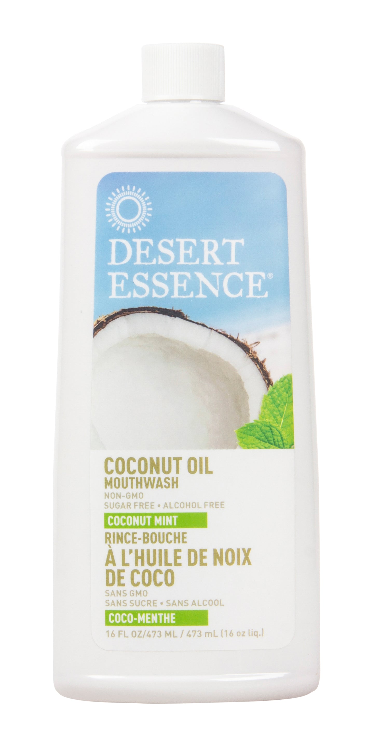 Coconut Oil Mouthwash, Coconut Mint