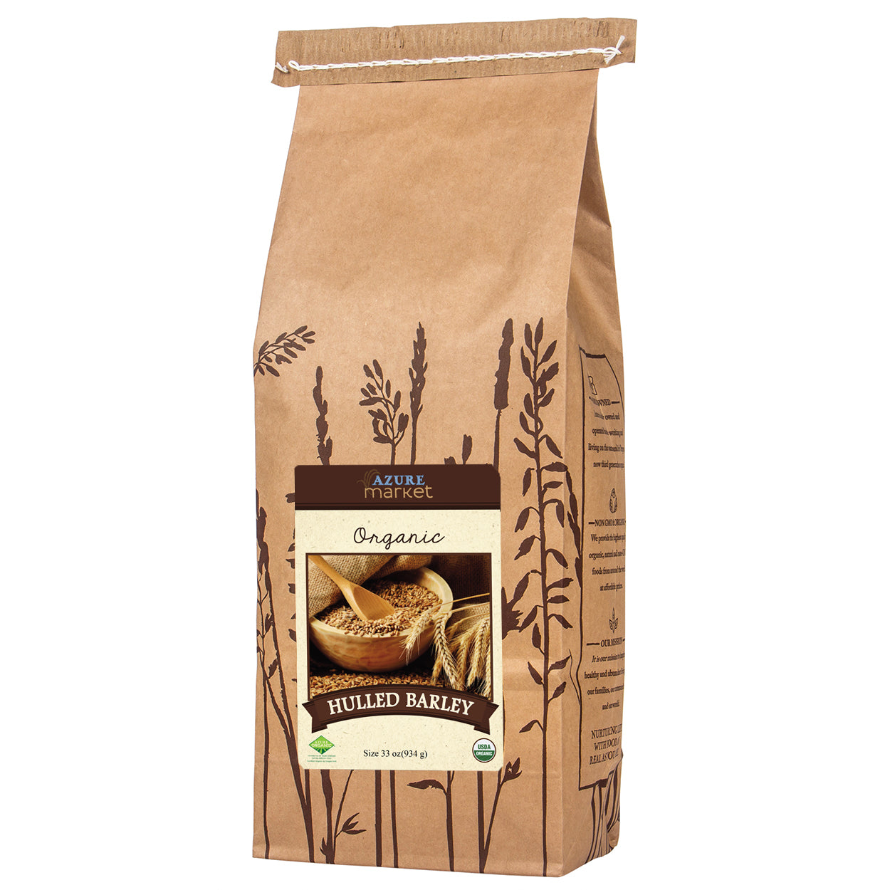 Barley, Hulled, Organic