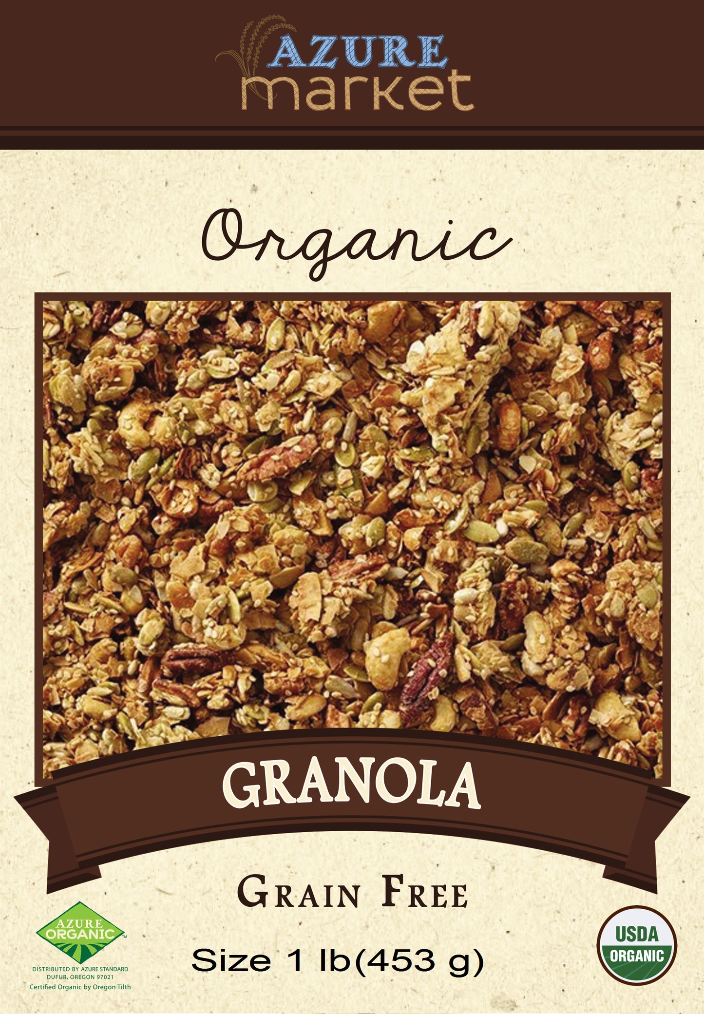 Granola, Grain Free, Organic