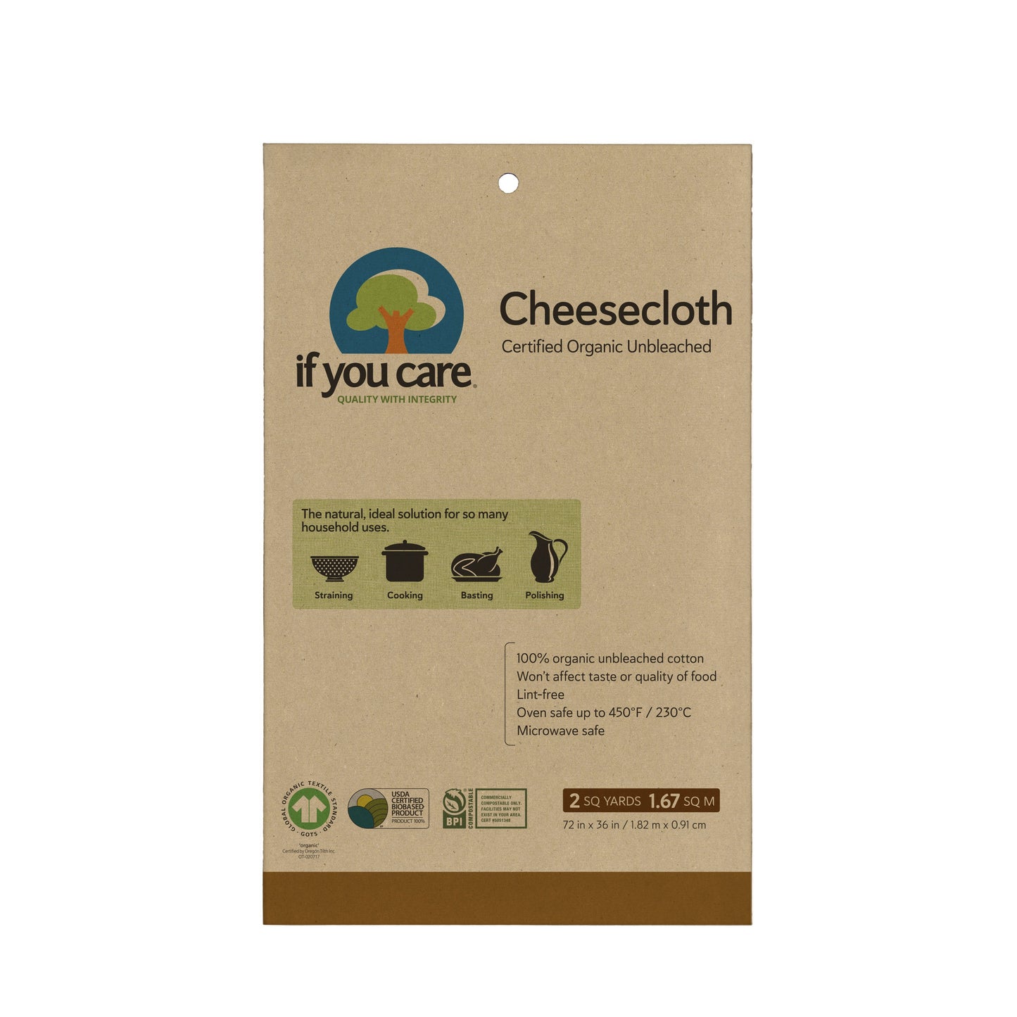 Cheesecloth, Unbleached